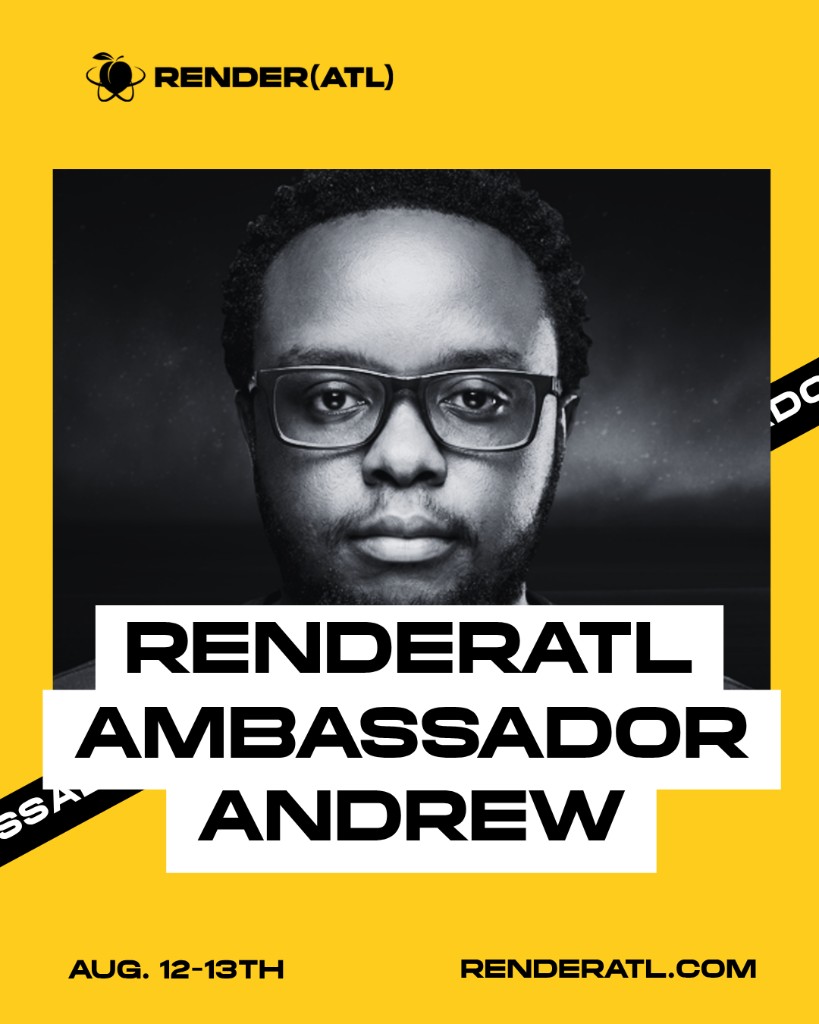 RenderATL 2026 Ambassador — Andrew Espira